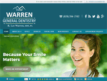 Tablet Screenshot of boonencdentist.com